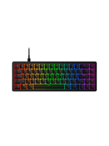 Механична клавиатура HyperX - Origins 2 65, HyperX Linear Red, RGB, черна