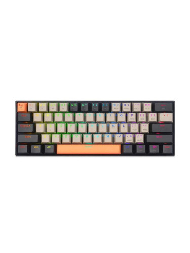  Механична клавиатура Redragon - Draconic K530 PRO, Redragon Brown, RGB, кафява