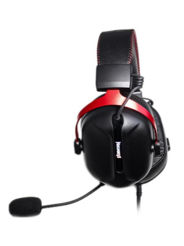  Гейминг слушалки Redragon - Cybill H312, RGB, черни
