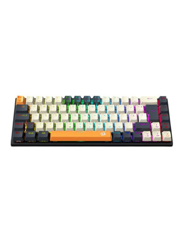  Механична клавиатура Redragon - Ryze K633CGO, Redragon Red, RGB, черна