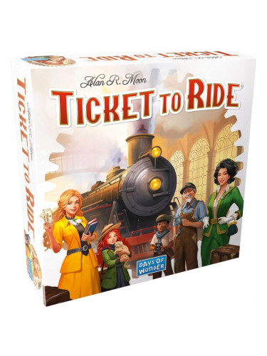  Настолна игра Ticket to Ride (Refresh) - Семейна