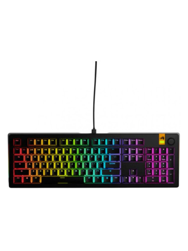  Гейминг клавиатура Glorious - GMMK 3, Glorious Fox HE, RGB, 100%, черна