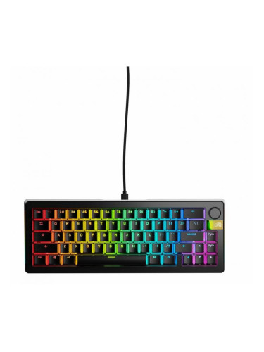  Гейминг клавиатура Glorious - GMMK 3 PRO, Glorious Fox HE, RGB, 65%, черна
