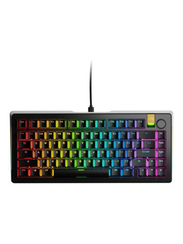  Гейминг клавиатура Glorious - GMMK 3 PRO, Glorious Fox HE, RGB, 75%, черна