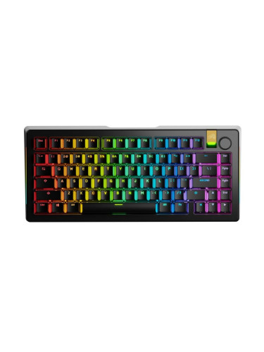 Механична клавиатура Glorious - GMMK 3 PRO, безжична, Glorious Fox HE, RGB, 75%, черна