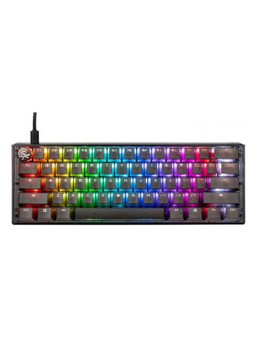  Механична клавиатура Ducky - One 3 Mini, Cherry MX Brown, Aura Black