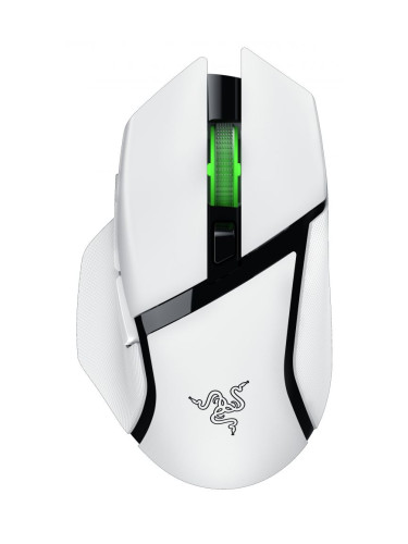  Гейминг мишка Razer - Basilisk V3 X HyperSpeed, оптична, безжична, бяла