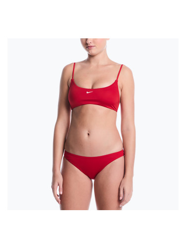 Дамски бански костюм от две части Nike Essential bralette bikini gym red