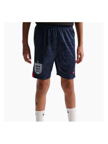 Детски футболни шорти Nike England 2026 Stadium Away obsidian/speed red/white/speed red
