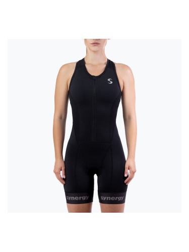 Дамски гащеризон за триатлон Synergy Pro Sleeveless Racerback Trisuit onyx