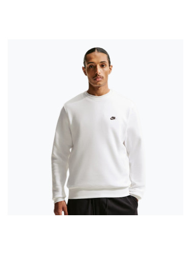 Мъжки суитшърт Nike Club Fleece Crew white/black