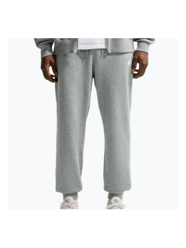 Мъжки панталони за бягане Nike Club French Terry Joggers dark grey heather/light smoke grey/white