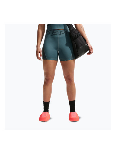 Дамски къси панталони/шорти Nike Pro Sculpt High Waisted 5" Biker mineral slate/faded spruce/white