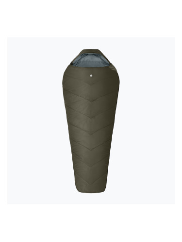 Спален чувал Alpinus Wide & Long Fiber Pro 1250 230 cm/ляв маслинен
