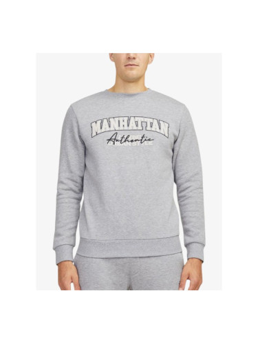 JACK&JONES Jrebnewyork Sweat Crew Neck Sn Light Grey Melange
