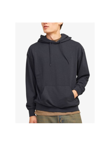 JACK&JONES Jjecharge Sweat Hood Noos Dark Navy