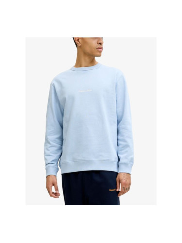 JACK&JONES Jornorrebro Emb Sweat Crew Noos Cashmire Blue