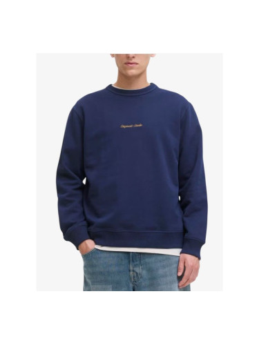 JACK&JONES Jornorrebro Emb Sweat Crew Noos Ocean Cavern