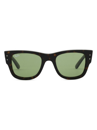 Ray-Ban Mega Wayfarer RB0840S 902/4E 51 - квадратна слънчеви очила, unisex, кафяви