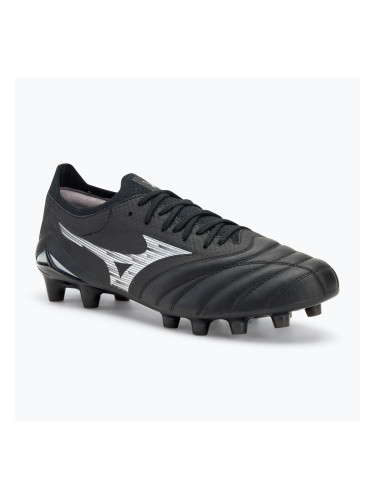 Мъжки футболни обувки Mizuno Morelia Neo IV β Elite FG black/galaxy silver