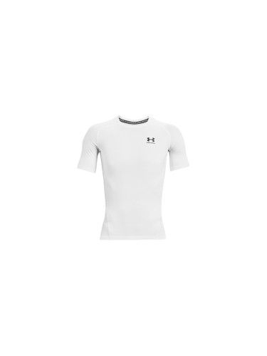 Under Armour HG Armour Comp SS White Мъже - Бельо Under Armour - Бял - 1361518-100-XXL - Size: XXL
