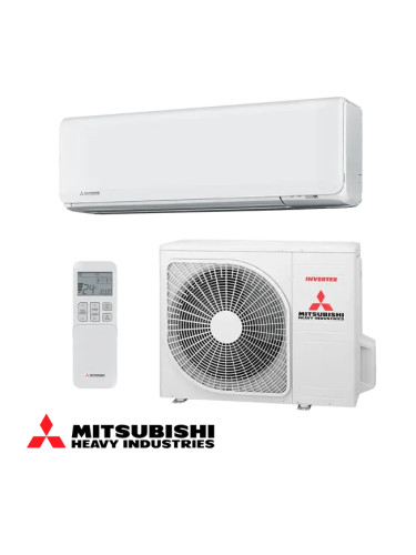 Инверторен климатик Mitsubishi Heavy Industries SRK 35 ZT-WF + SRC 35 ZT-W - бял