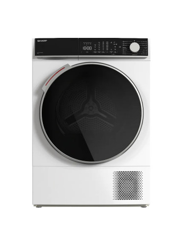 Сушилня Sharp KD-NHL9S9GWB , 9 kg, B , Бял