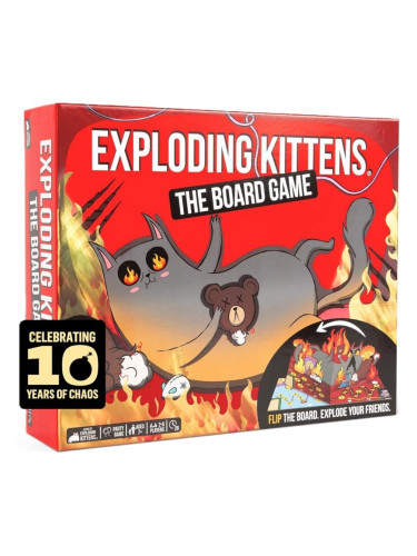  Настолна игра Exploding Kittens: The Board Game - Парти