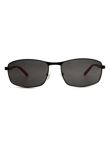 Carrera 8012/S 003 M9 60 - правоъгълна слънчеви очила, мъжки, черни, поляризирани