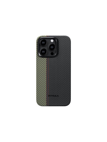Гръб Pitaka Fusion Weaving MagEZ 4 600D за iPhone 15 Pro - Overture