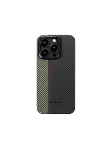 Pitaka Fusion Weaving MagEZ 4 600D за iPhone 15 Pro Max - Черен
