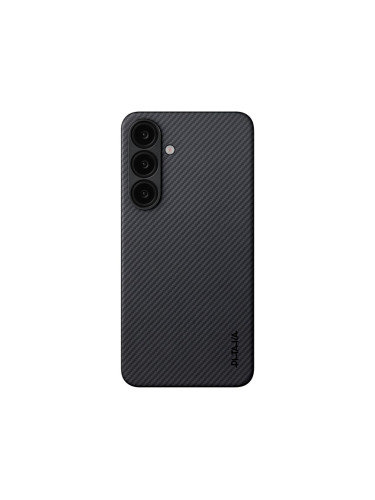 Гръб Pitaka за Samsung S25 Plus, Black/Grey Twil, Ultra Slim