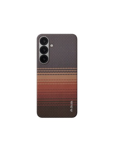 Гръб Pitaka за Samsung Galaxy S25 Plus, Tactile Woven Case, Sunset