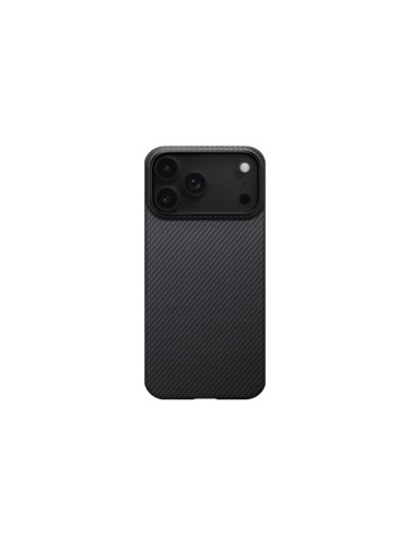 Гръб Pitaka Ultra-Slim Case за iPhone 17 Pro - Черен/Сив
