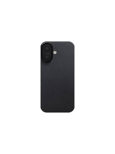 Гръб Pitaka Ultra-Slim Case, Black/Grey за iPhone 17