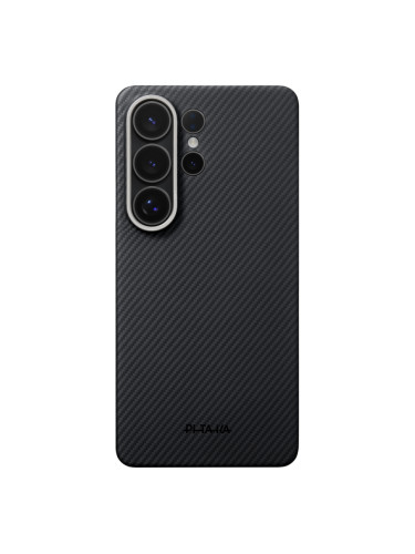 Гръб Pitaka за Samsung Galaxy S26 Ultra, Edge Case, Black/grey Twill