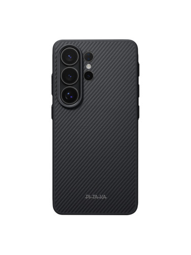 Гръб Pitaka Cairn Case за Samsung Galaxy S26 Ultra, Aaron button - Black/Grey
