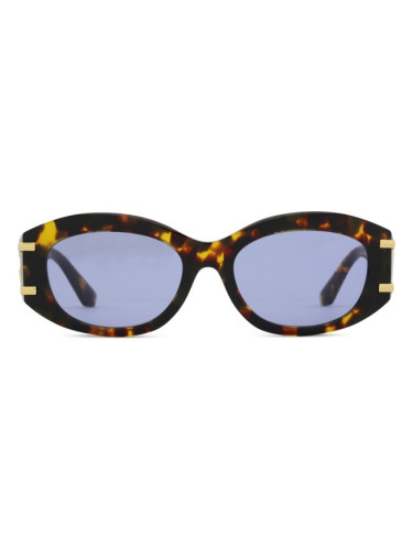 Dolce & Gabbana 0DG 4502 33301A 55 - правоъгълна слънчеви очила, дамски, кафяви