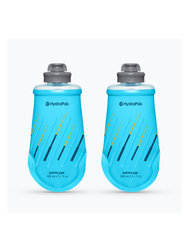 Мека бутилка Hydrapak Softflask 2 Pack Malibu Blue
