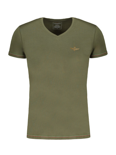 Зелена мъжка тениска Aeronautica Militare