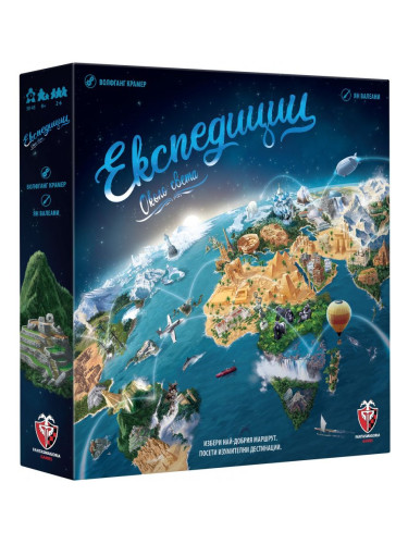  Настолна игра Експедиции около света - Семейна