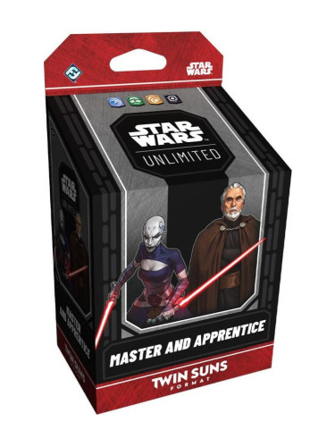  Star Wars: Unlimited - Twin Suns Deck Master and Apprentice