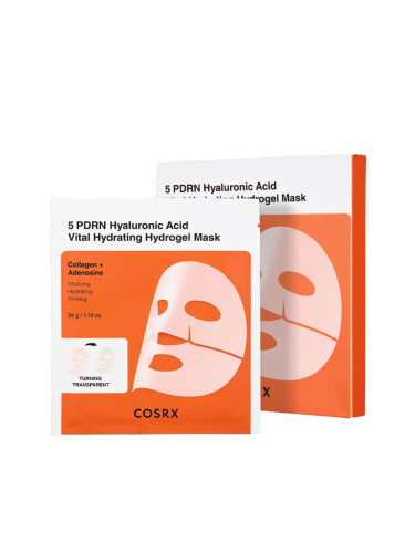 COSRX - 5 PDRN Hyaluronic Acid Vital Hydrating Hydrogel Mask (34g)