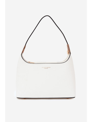 Бяла чанта Flora&Co Gretta