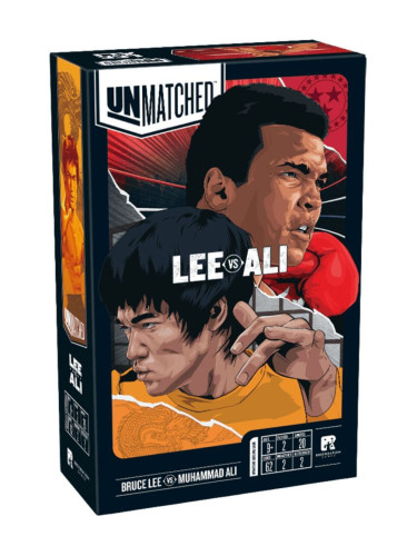  Настолна игра Unmatched: Muhammad Ali vs. Bruce Lee - Стратегическа