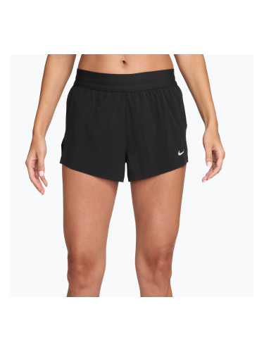 Мъжки шорти за бягане Nike Swift Breathe Dri-Fit Mid-Rise 2.5" black/black/white