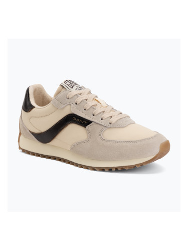 Дамски обувки GANT Beja beige/dark brown