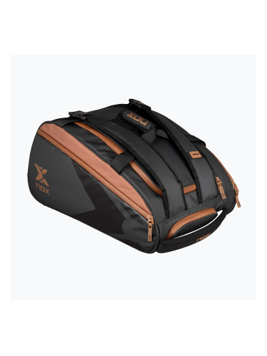 Чанта за падел NOX Luxury Open Series 60 l black/brown