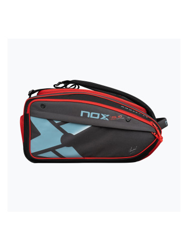 Чанта за падел NOX ML10 Competition XL Compact Padelbag 80 l grey/black/orange