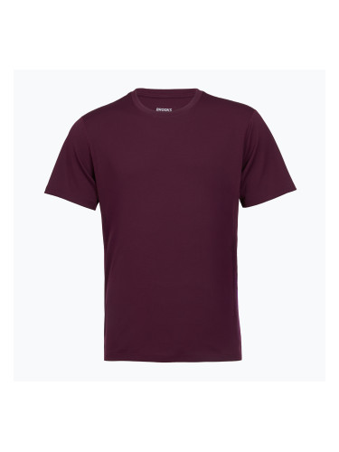 Мъжка тениска за бягане Brooks Dash burgundy blaze